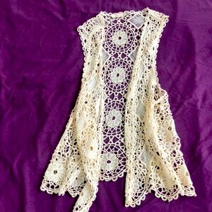 Macramé vest